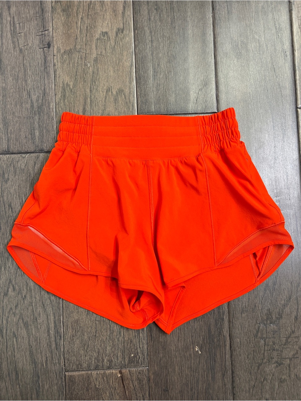NEW Lululemon Hotty Hot High-Rise Lined Short 2.5" Cherry Ember